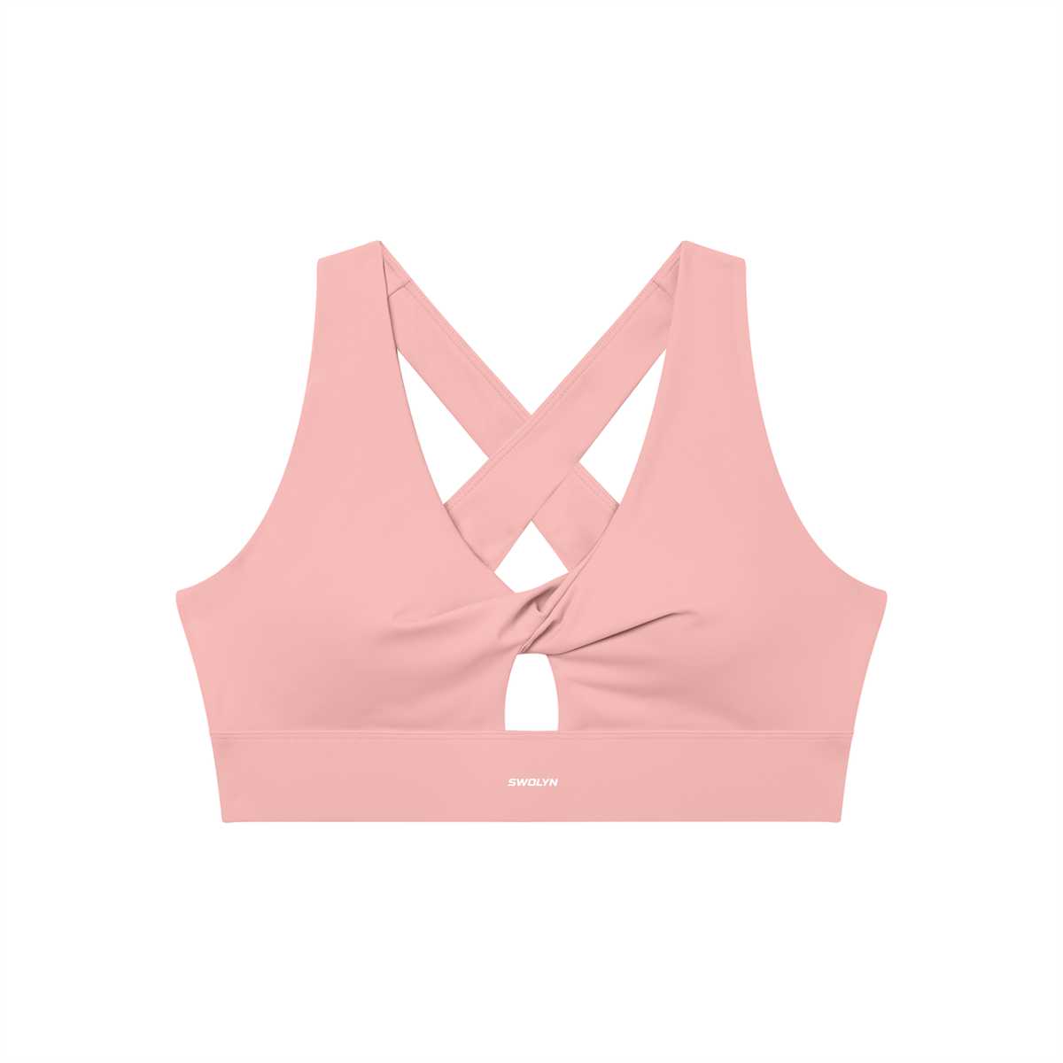 Women's Twist Front V-Neck Sports Bra