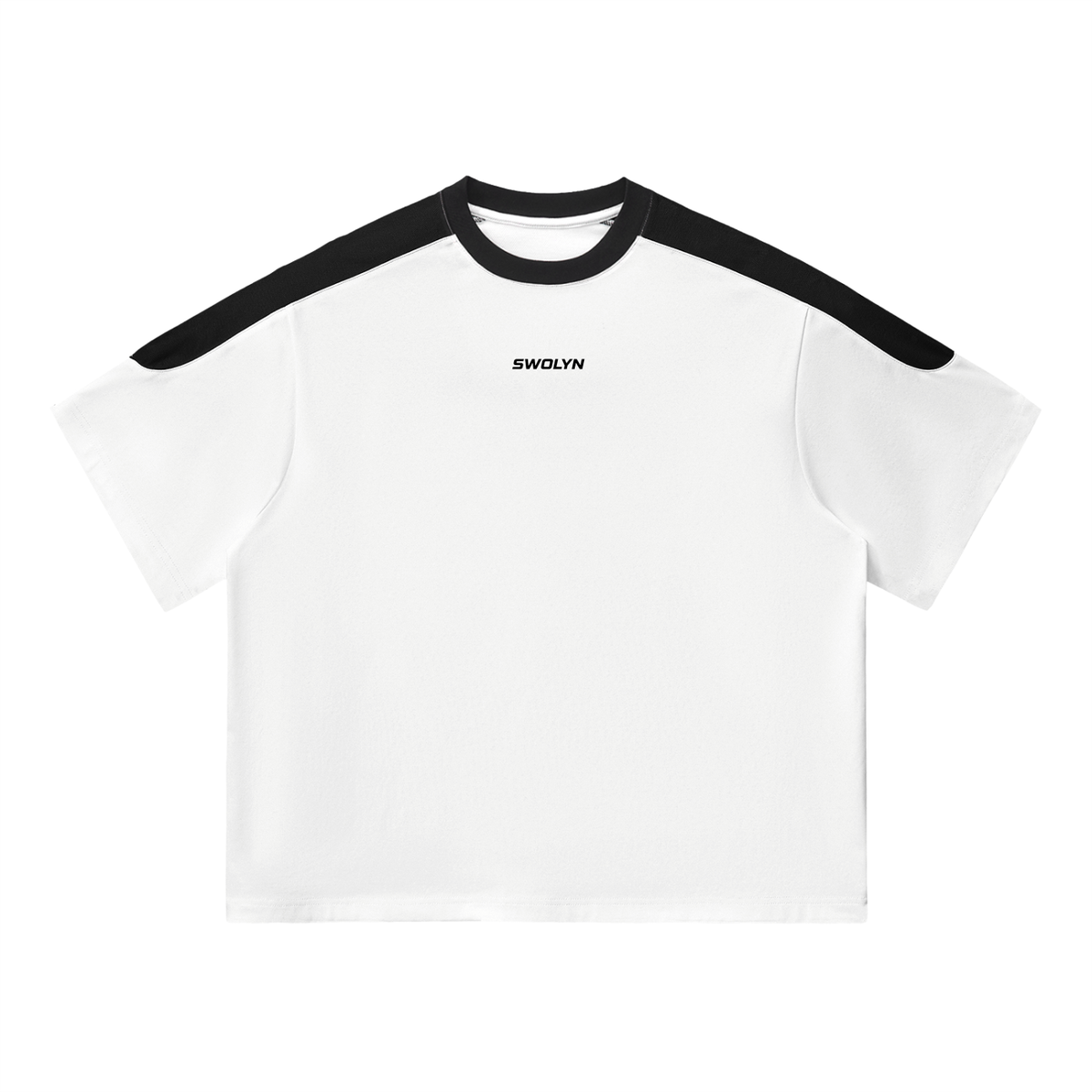 Unisex Color Block Oversized T-Shirt