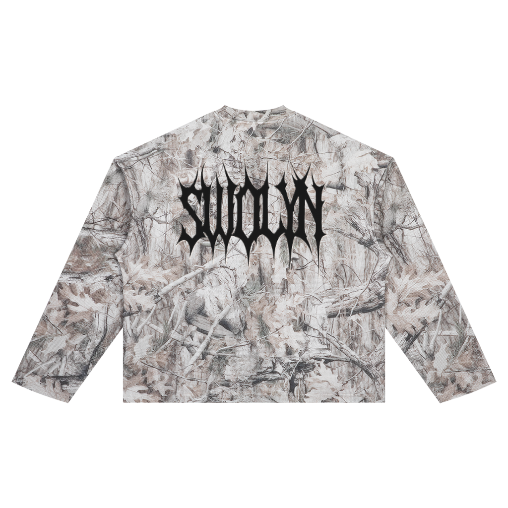 Unisex Tree Camo Waffle T-Shirt