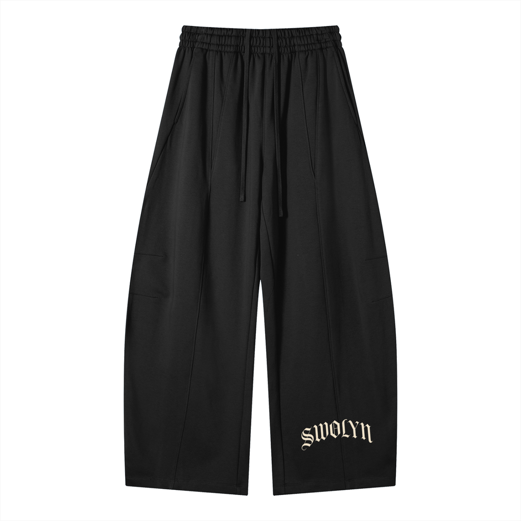 Heavyweight Wide Leg Panel Sweatpants
