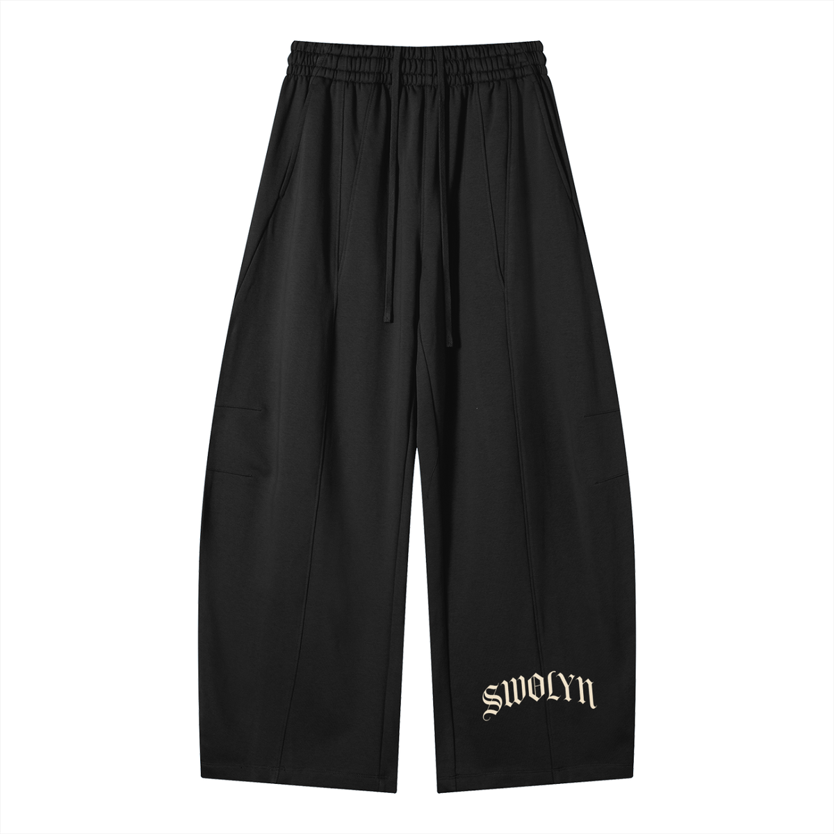 Heavyweight Wide Leg Panel Sweatpants