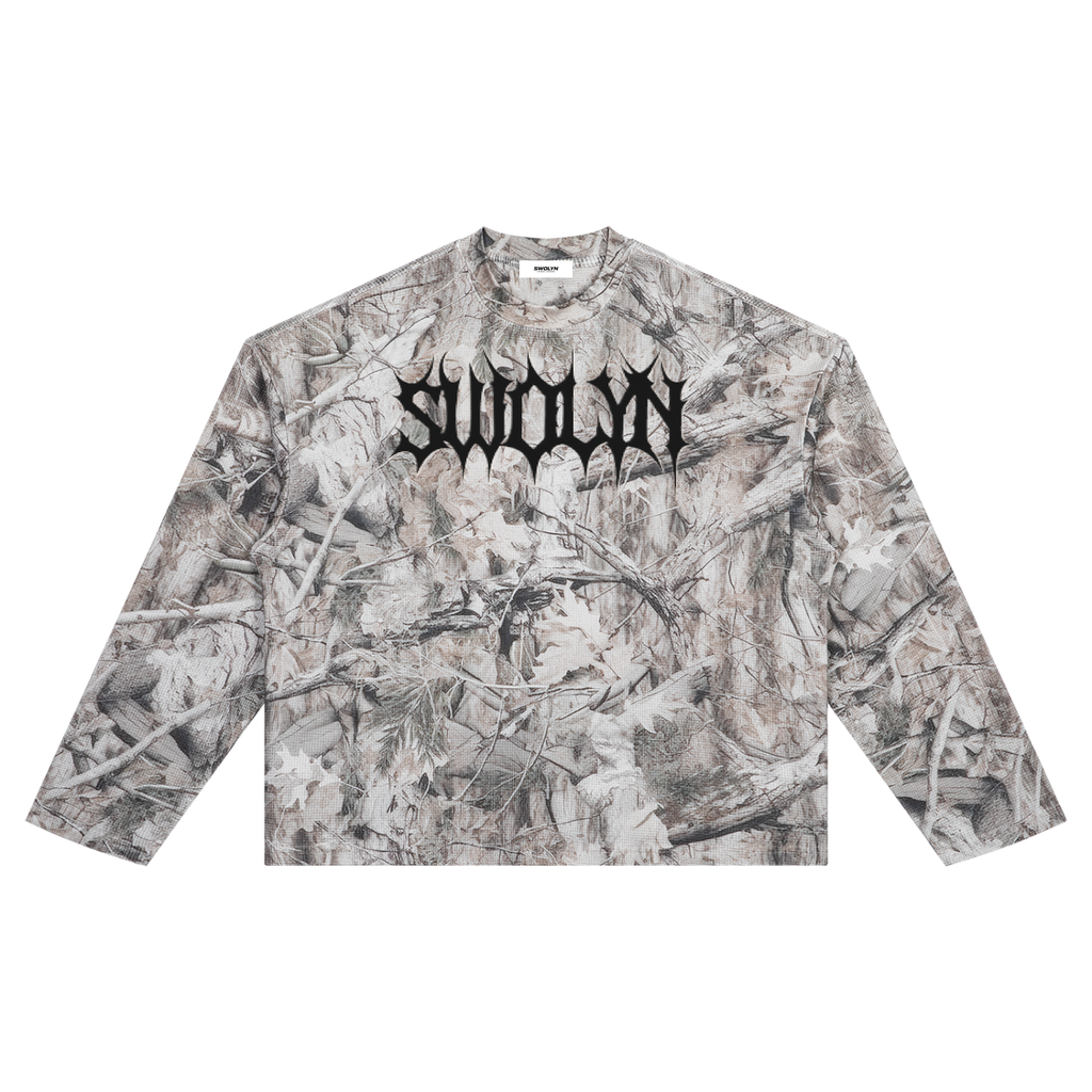 Unisex Tree Camo Waffle T-Shirt