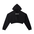 "SWOLYN" Cropped Hoodie