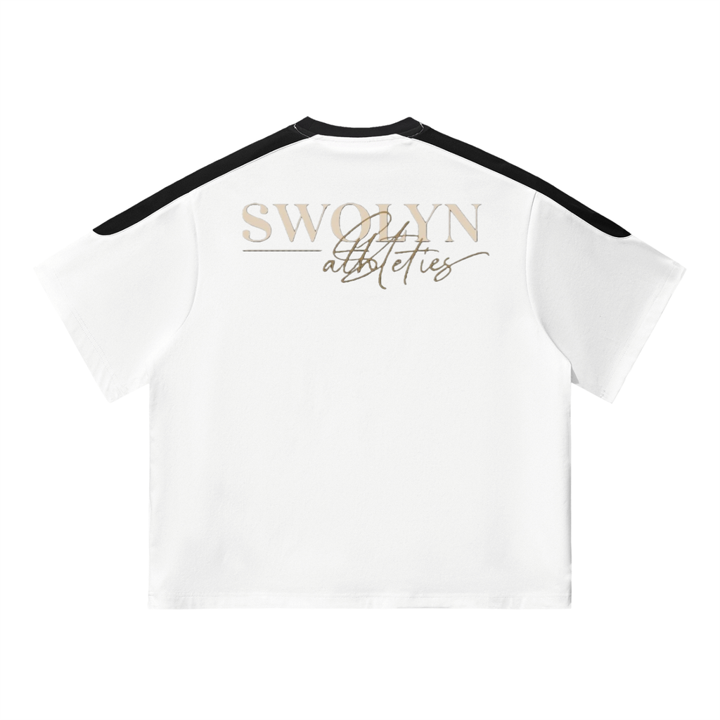 Unisex Color Block Oversized T-Shirt