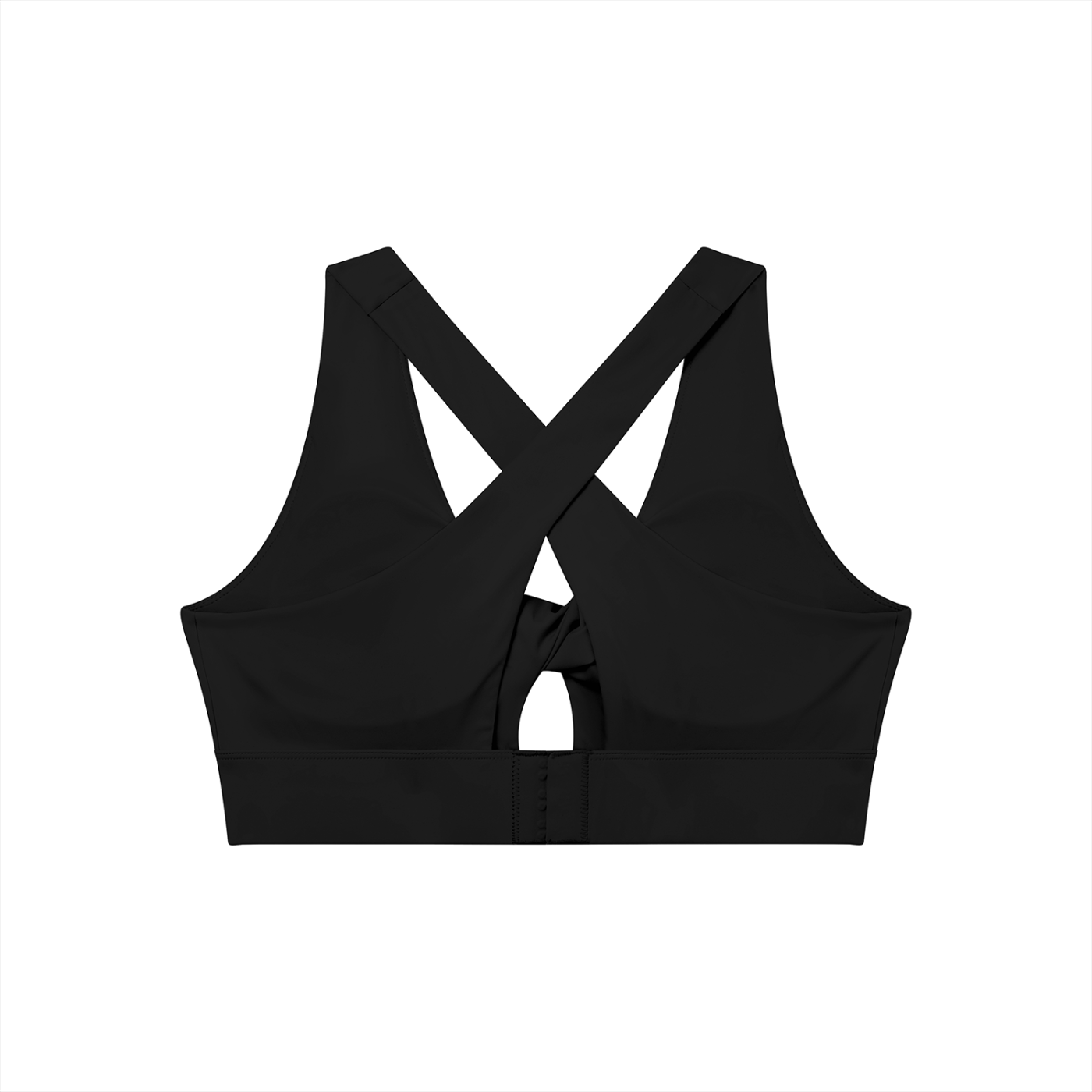 Women's Twist Front V-Neck Sports Bra