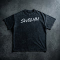 Oversized T-shirt — Industrial Flat Lay | Generated by Modelize